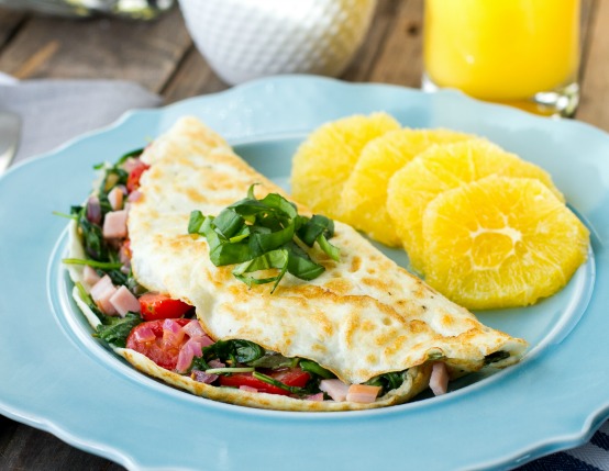 Low-Calorie Egg White Omelette